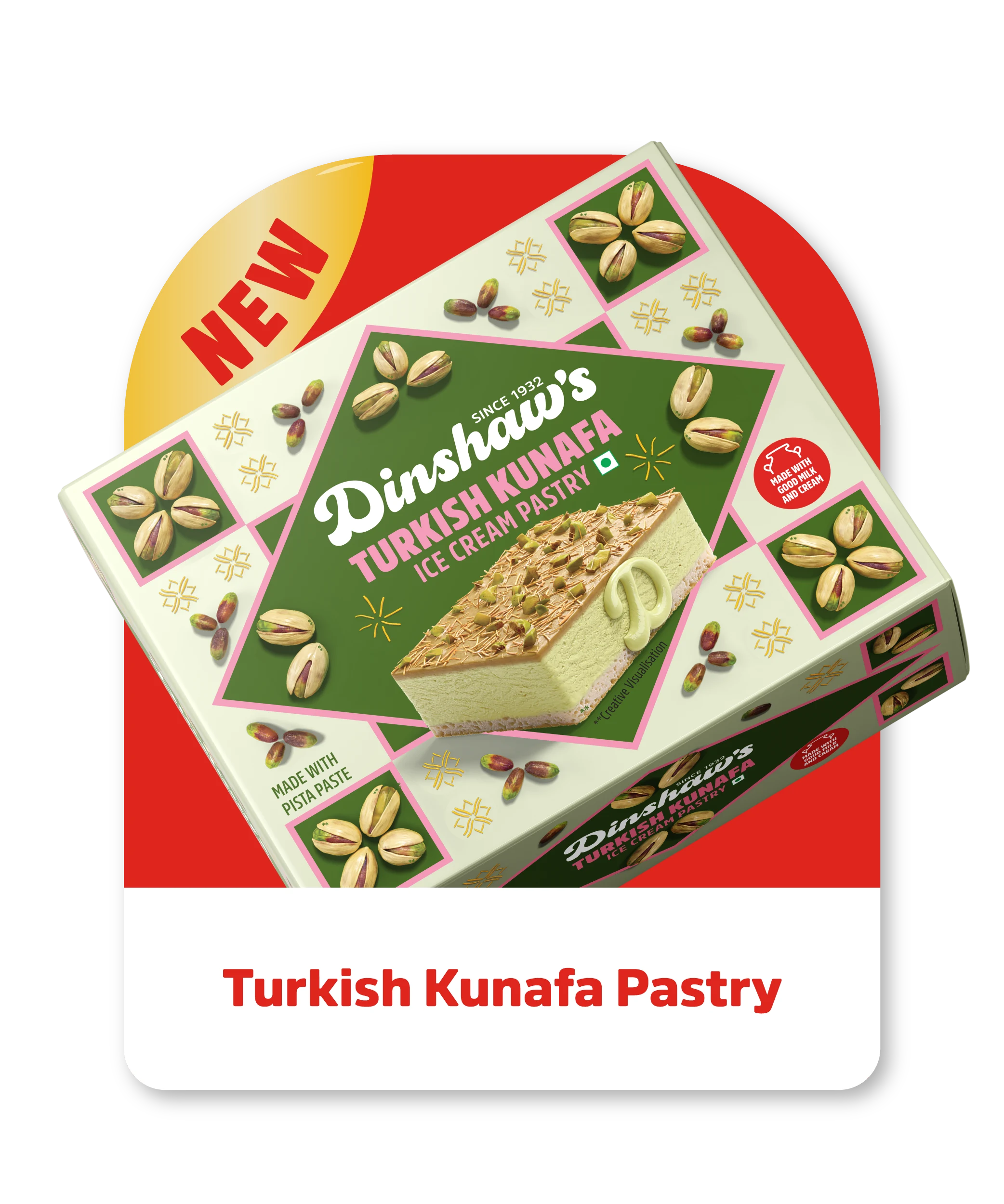 Turkish kunafa pastry